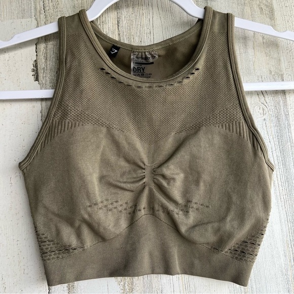 Gymshark Crop Top Sports Bra‎ - Picture 1 of 8